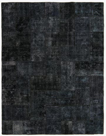 8' x 10' 3 Hand Knotted Ultra Vintage Persian Wool Rug