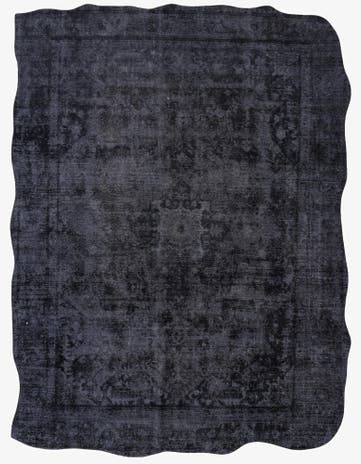 9' 4 x 12' 5 Hand Knotted Ultra Vintage Persian Wool Rug