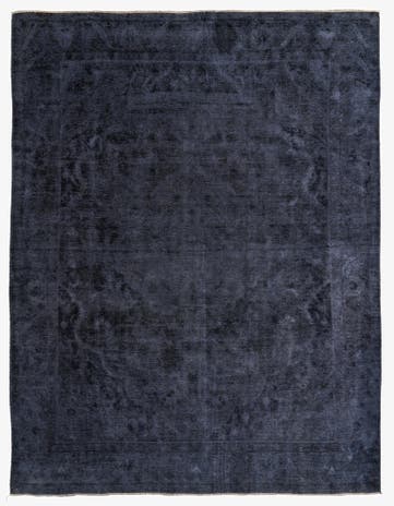 9' 9 x 12' 6 Hand Knotted Ultra Vintage Persian Wool Rug