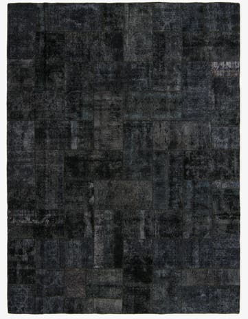 9' 1 x 12' 2 Hand Knotted Ultra Vintage Persian Wool Rug