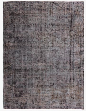 9' 4 x 12' 6 Hand Knotted Ultra Vintage Persian Wool Rug