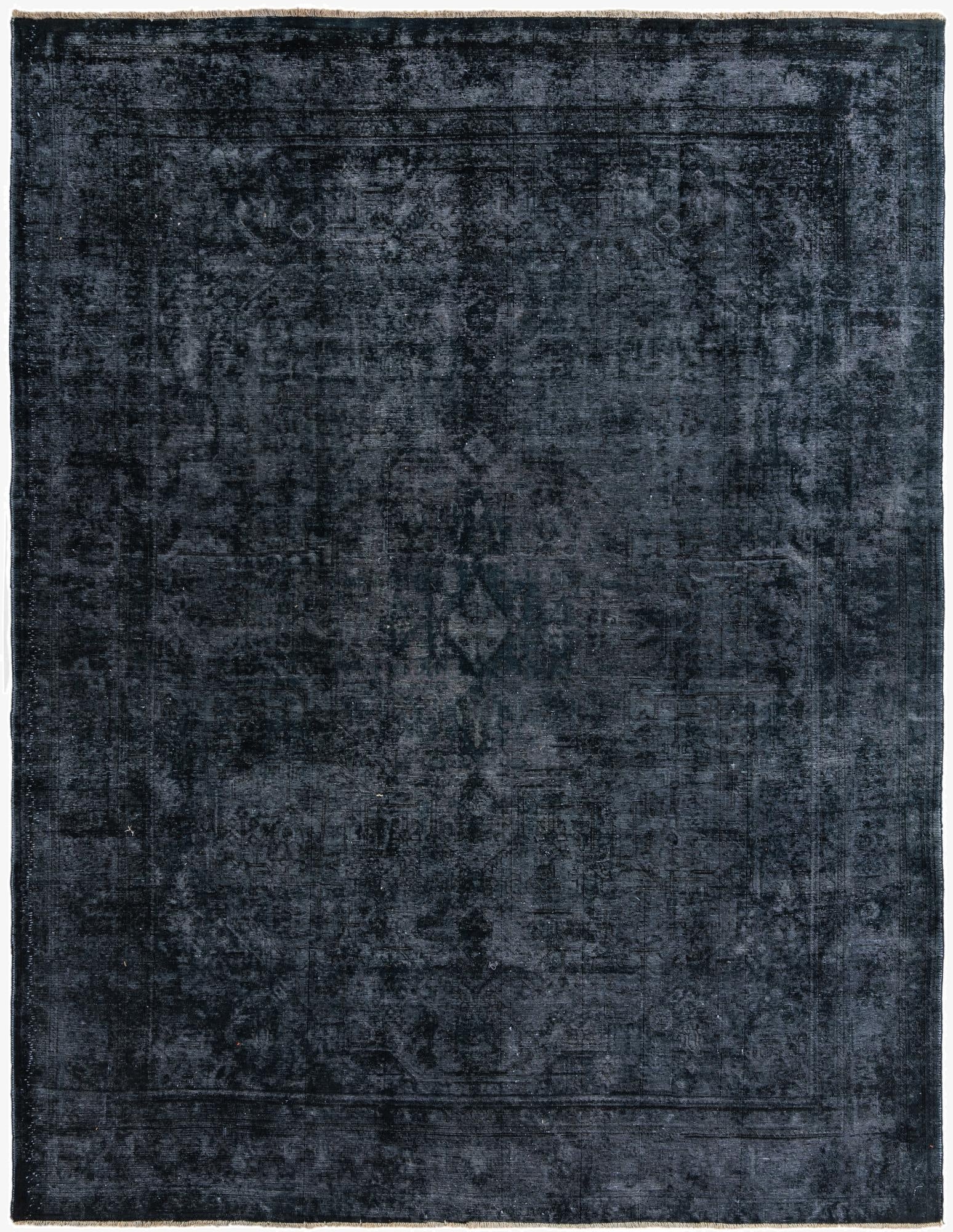 9' 8 x 12' 7  Hand Knotted Ultra Vintage Persian Wool Rug