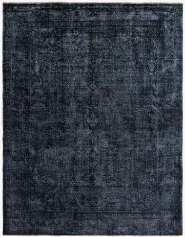 9' 8 x 12' 7 Hand Knotted Ultra Vintage Persian Wool Rug