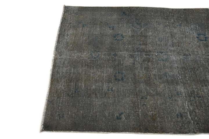 3' 4 x 3' 6 Hand Knotted Ultra Vintage Persian Wool Square Rug