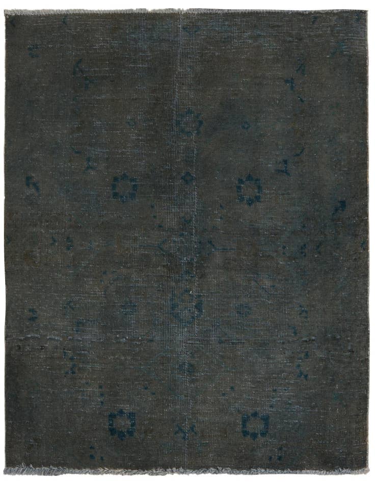 Detail image of 3' 4 x 3' 6 Hand Knotted Ultra Vintage Persian Wool Square Rug