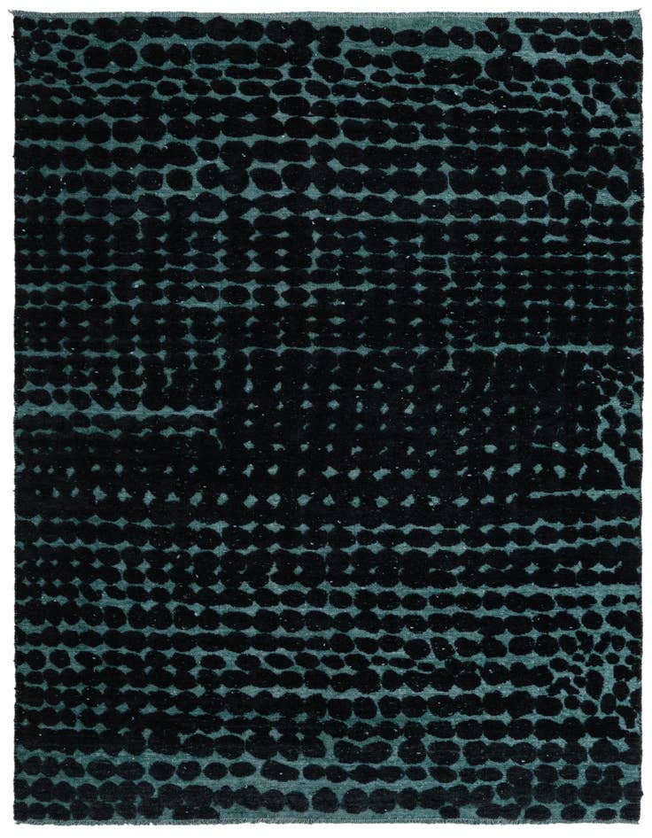 Detail image of 6' 4 x 10' 1 Hand Knotted Darya Wool Rug