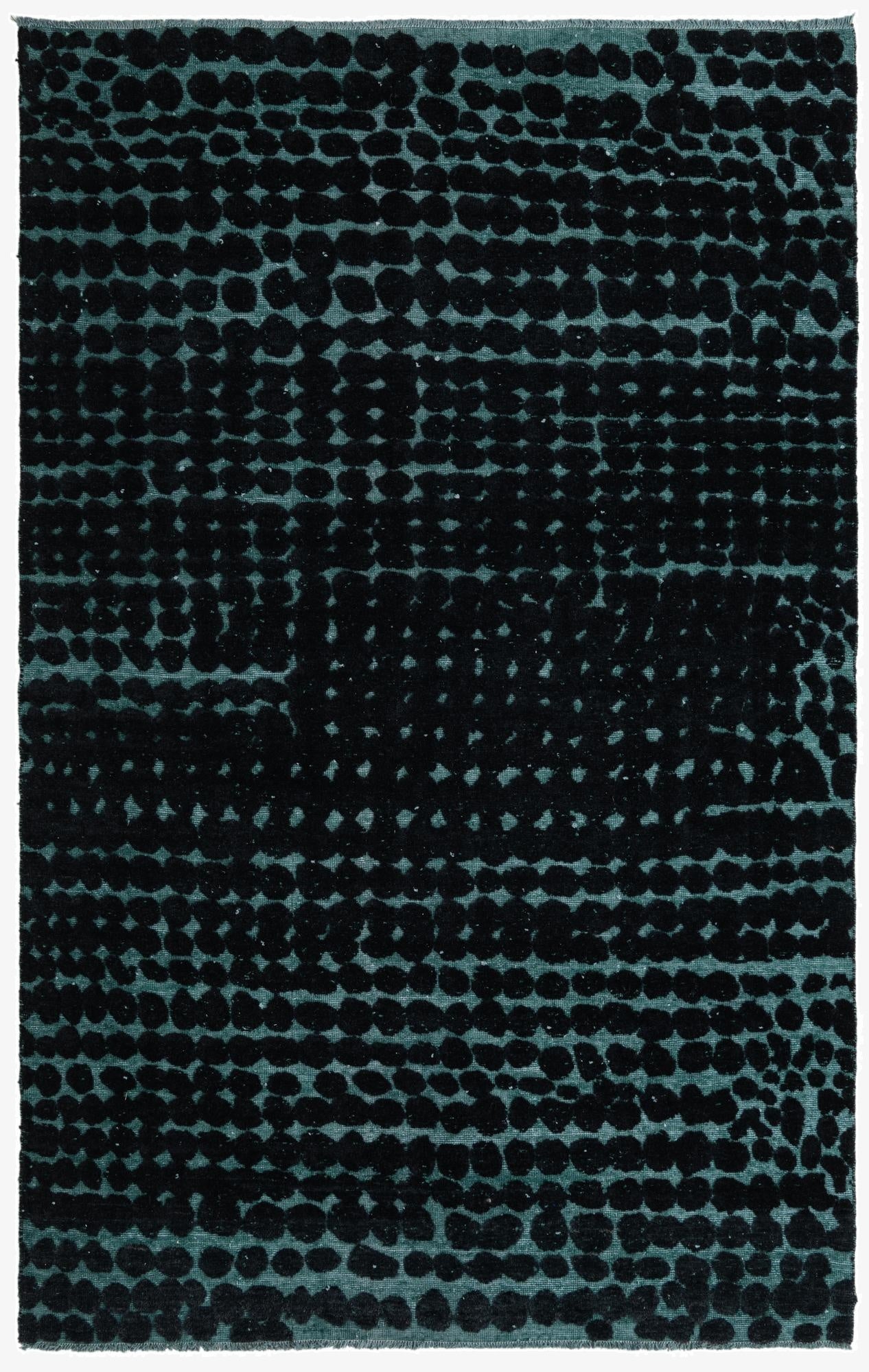 6' 4 x 10' 1  Hand Knotted Darya Wool Rug