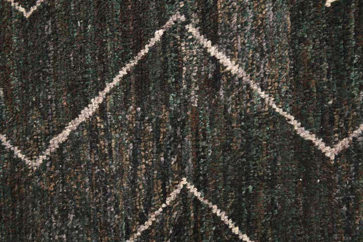 8' 2 x 10' 8 Hand Knotted Moroccan Wool Rug