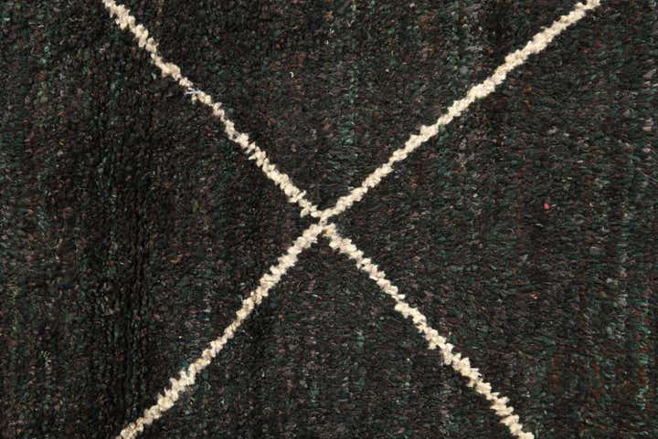 8' 3 x 10' 8 Hand Knotted Moroccan Wool Rug