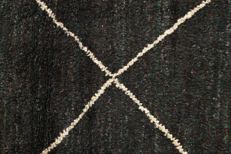 Detail image of 8' 3 x 10' 8 Hand Knotted Moroccan Wool Rug