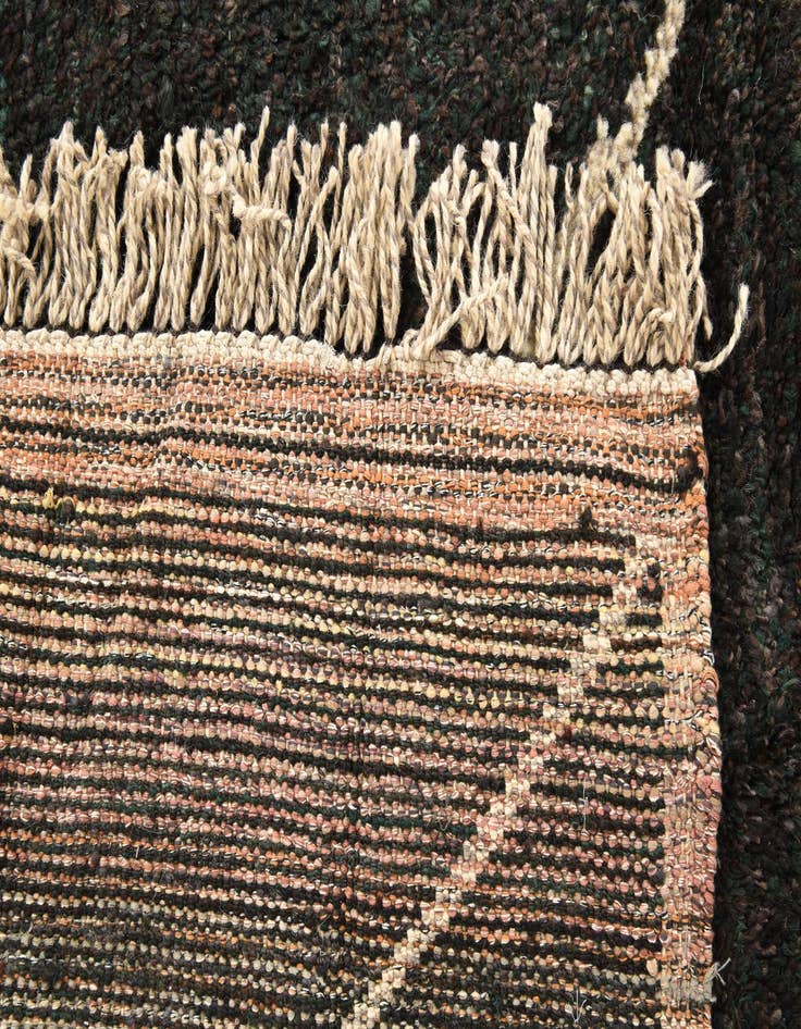 Detail image of 8' 3 x 10' 8  Hand Knotted Moroccan Wool Rug