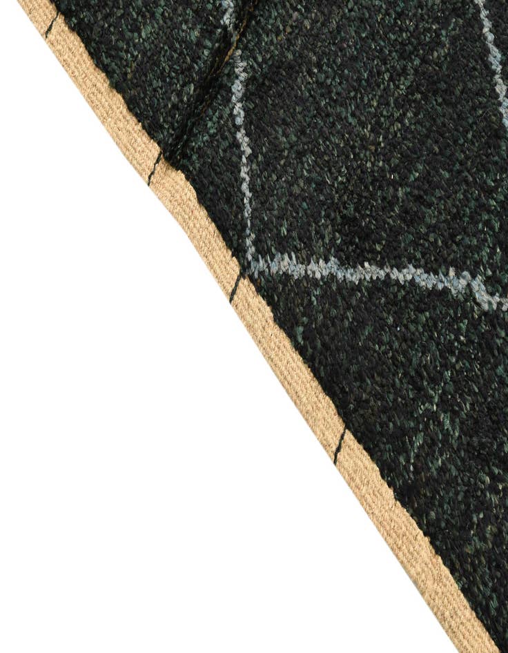 Detail image of 5' 5 x 8' 2  Hand Knotted Moroccan Wool Rug