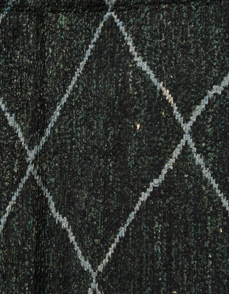 Detail image of 5' 5 x 8' 2  Hand Knotted Moroccan Wool Rug