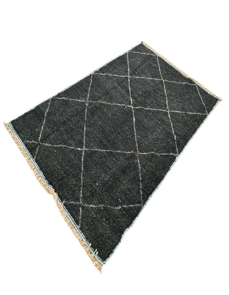 Detail image of 5' x 8' 8  Hand Knotted Moroccan Wool Rug