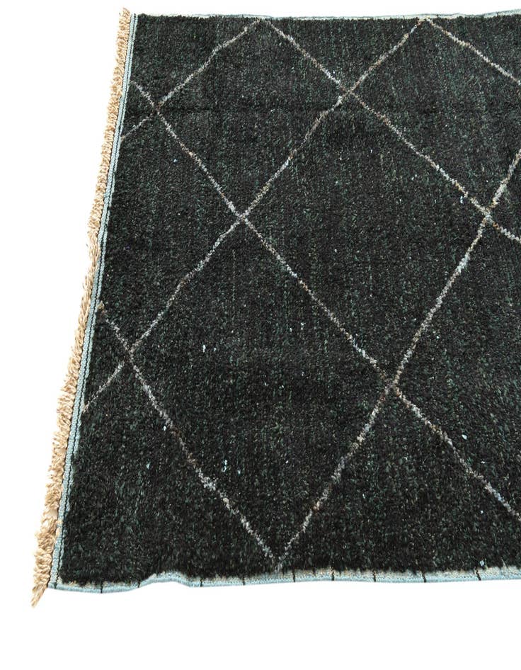 Detail image of 5' x 8' 8  Hand Knotted Moroccan Wool Rug