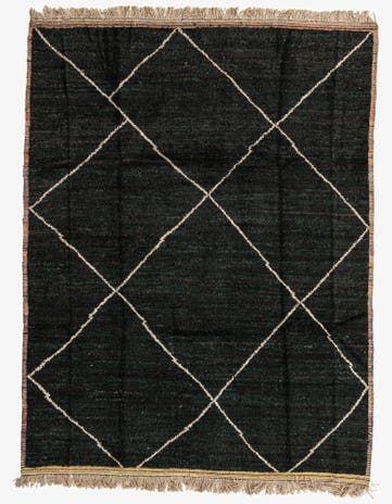 8' 3 x 10' 8 Hand Knotted Moroccan Wool Rug