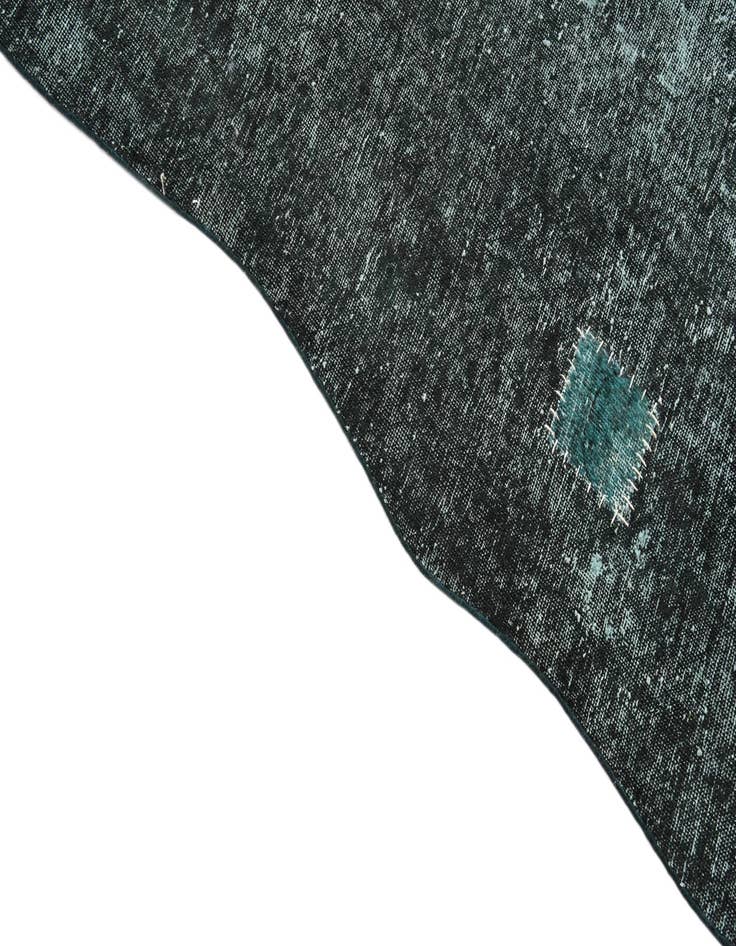 Detail image of 7' 10 x 10' 8  Hand Knotted Ultra Vintage Persian Wool Rug