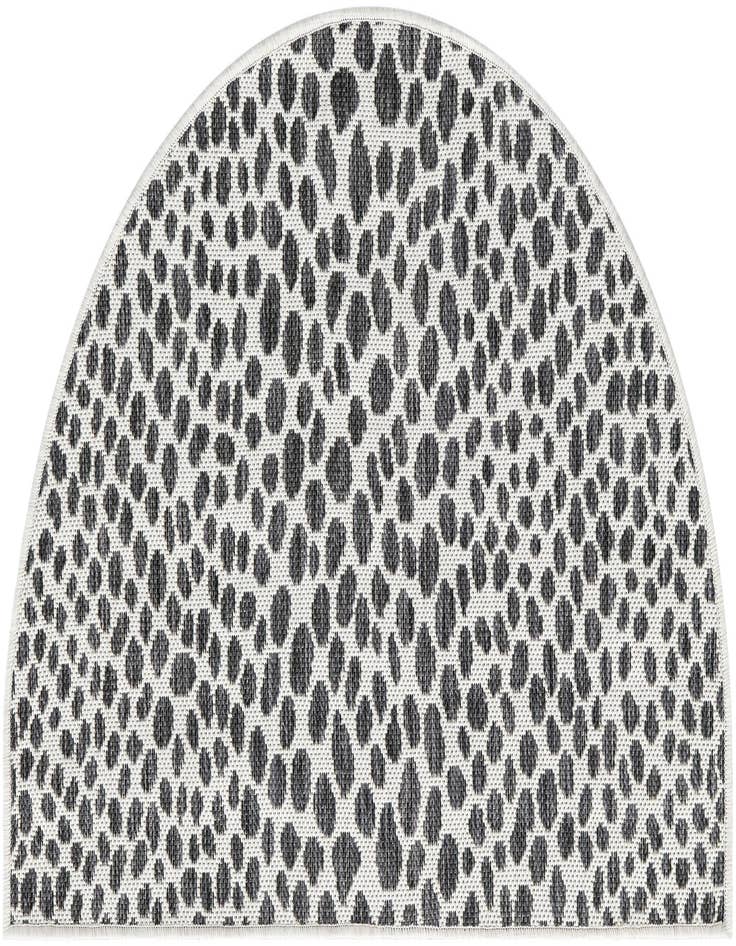 Detail image of 2' 2 x 3' 7 Easy-Clean Jill Zarin Cape Town Indoor / Outdoor Hearth Rug