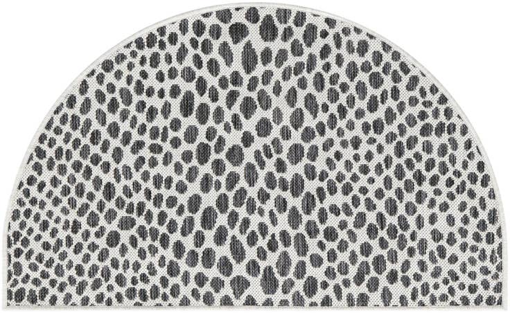 Detail image of 2' 2 x 3' 7 Easy-Clean Jill Zarin Cape Town Indoor / Outdoor Hearth Rug