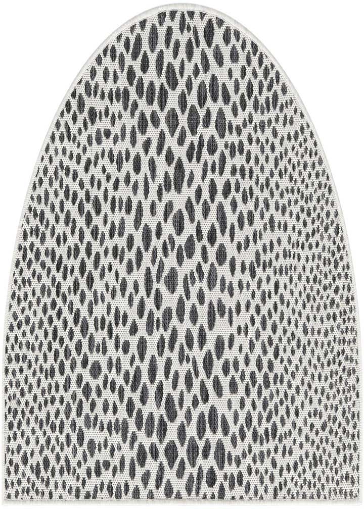 2' 7 x 4' Easy-Clean Jill Zarin Cape Town Indoor / Outdoor Hearth Rug