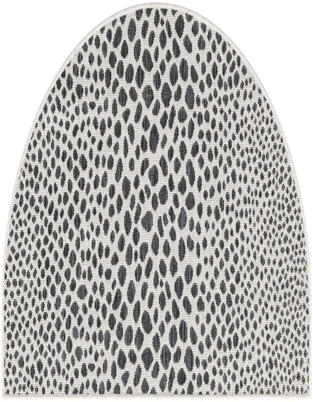2' 7 x 4' Easy-Clean Jill Zarin Cape Town Indoor / Outdoor Hearth Rug