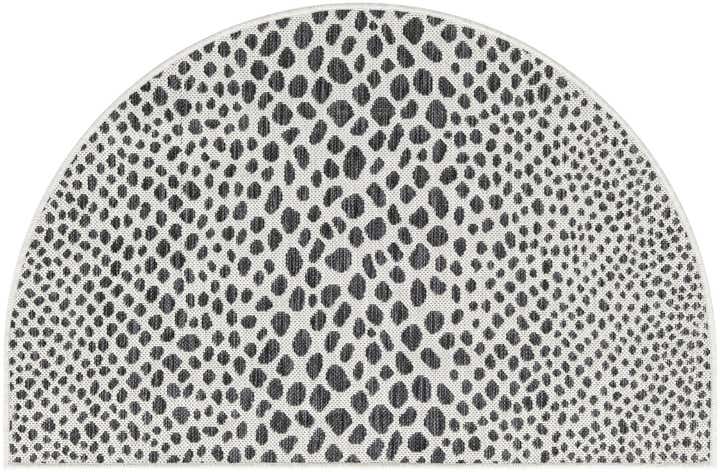 2' 7 x 4' Easy-Clean Jill Zarin Cape Town Indoor / Outdoor Hearth Rug