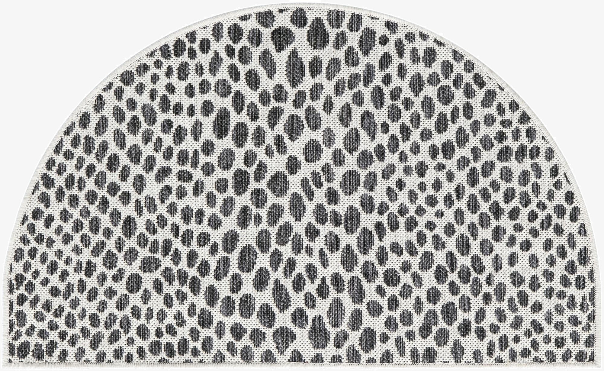 2' 2 x 3' 7  Washable Jill Zarin Cape Town Indoor / Outdoor Hearth Rug