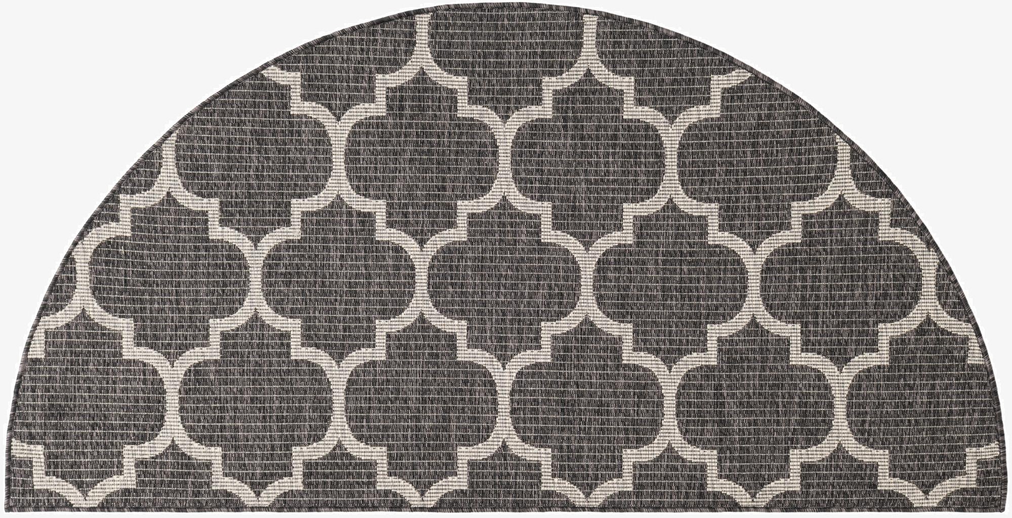 3' x 6' Washable Lattice Indoor / Outdoor Hearth Rug