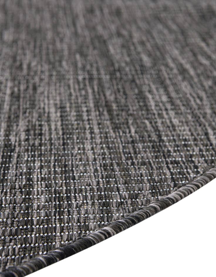 Detail image of 3' x 6'  Washable Solid Indoor / Outdoor Hearth Rug