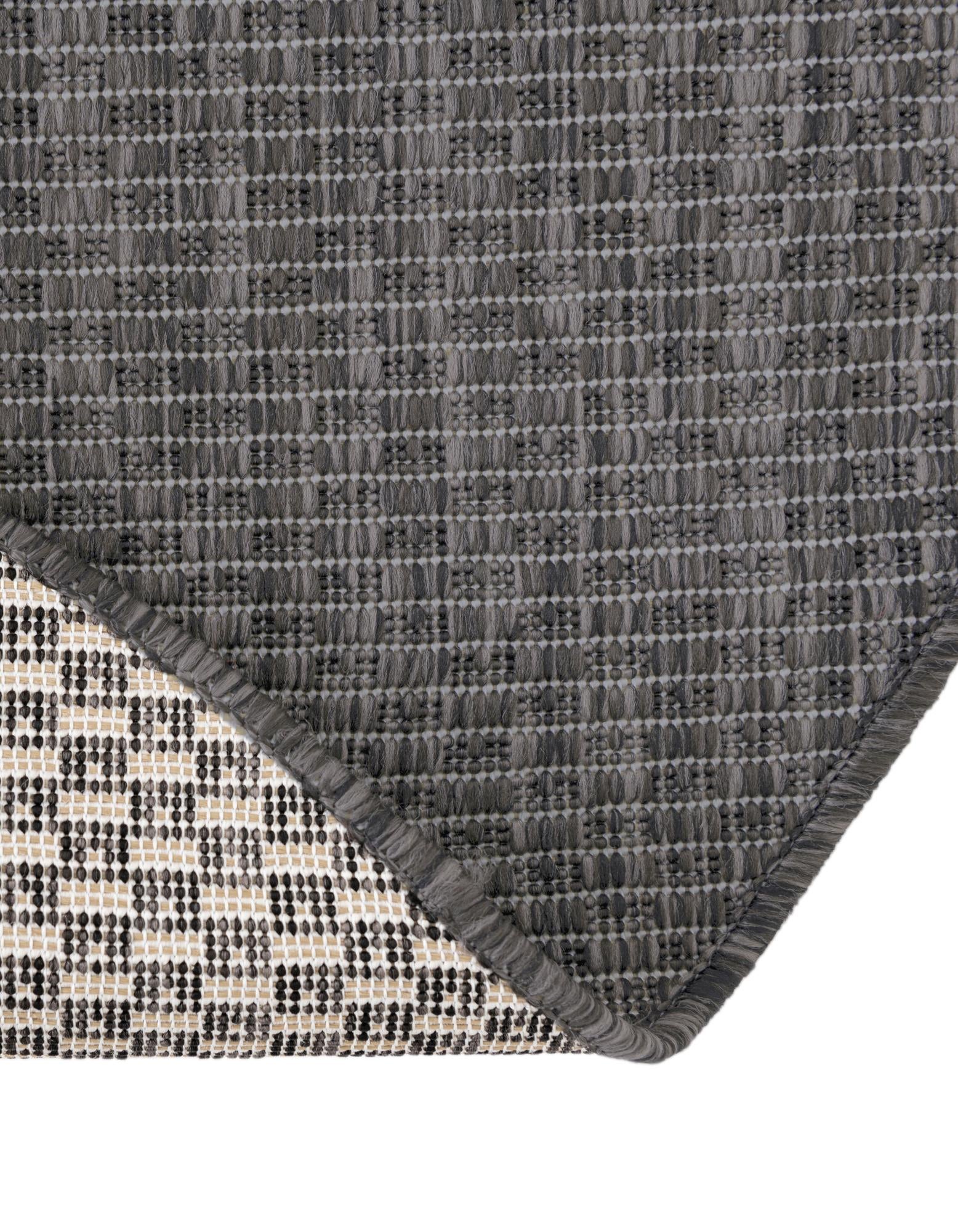 2' 2 x 3' 7 Easy-Clean Solid Indoor / Outdoor Hearth Rug