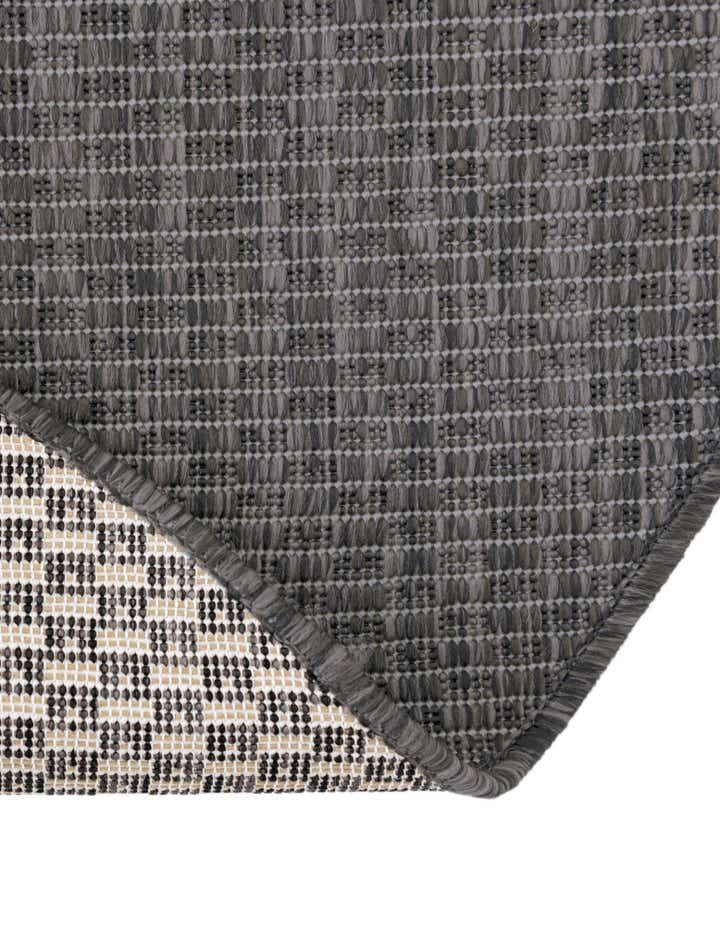 3' x 6' Easy-Clean Solid Indoor / Outdoor Hearth Rug