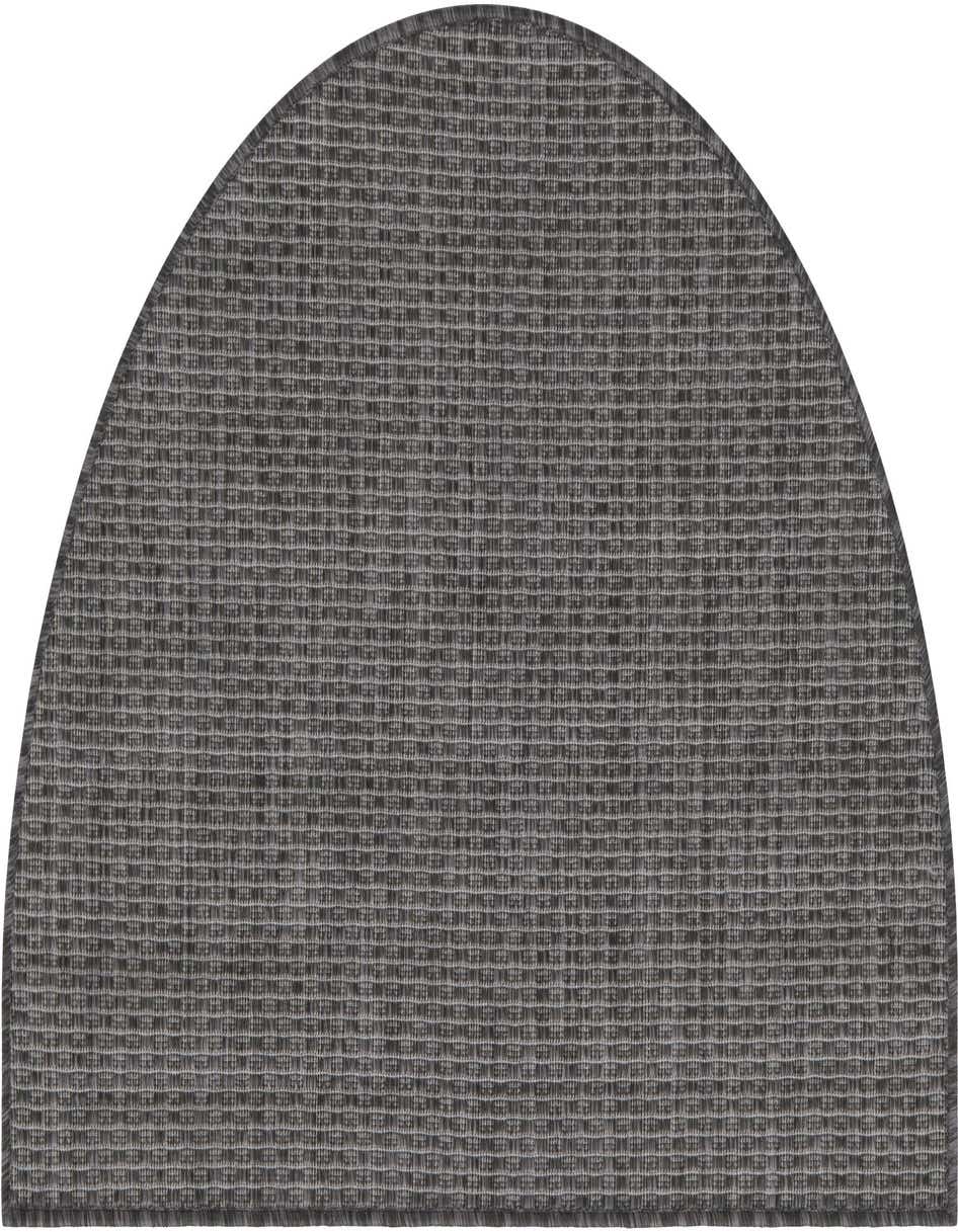 2' 2 x 3' 7 Easy-Clean Solid Indoor / Outdoor Hearth Rug