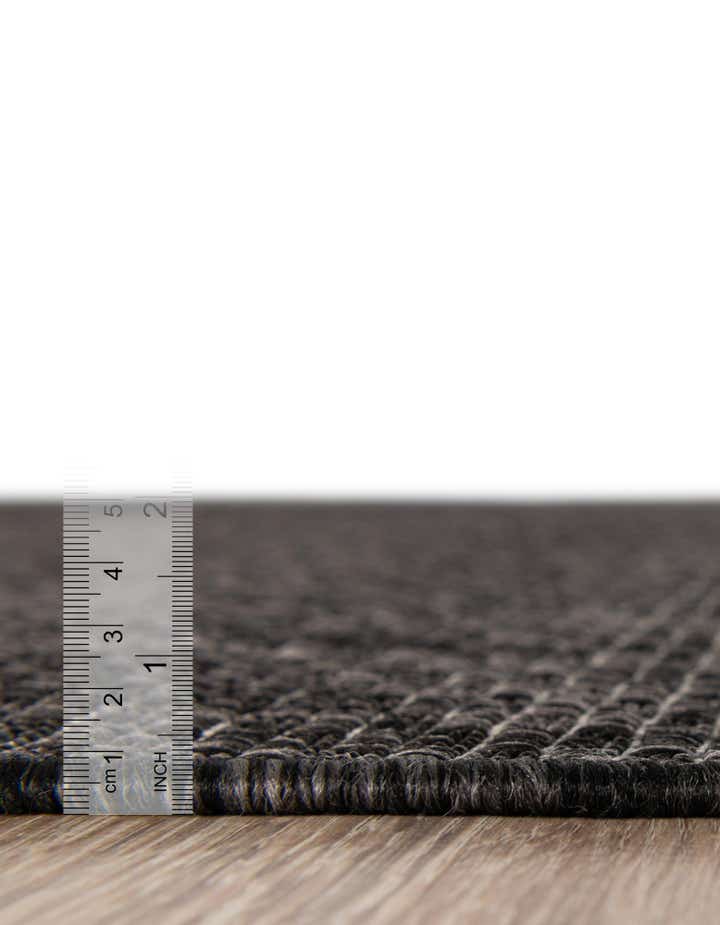 3' x 6' Easy-Clean Solid Indoor / Outdoor Hearth Rug