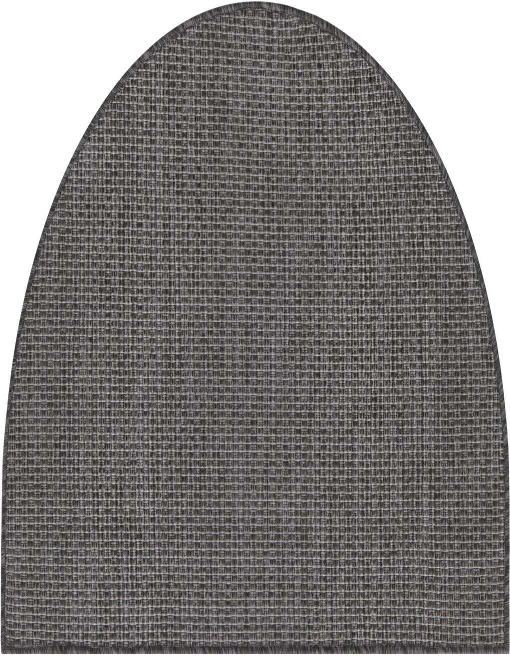 2' 7 x 4' Easy-Clean Solid Indoor / Outdoor Hearth Rug