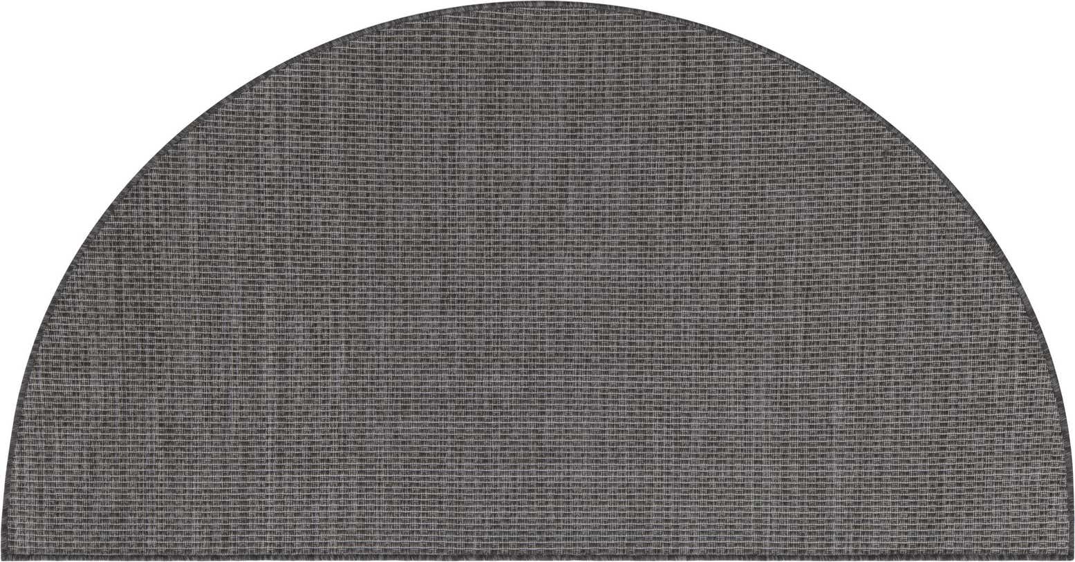 3' x 6' Easy-Clean Solid Indoor / Outdoor Hearth Rug