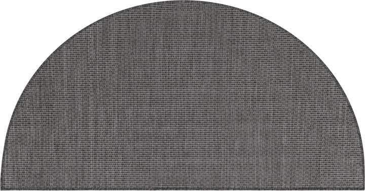 3' x 6' Easy-Clean Solid Indoor / Outdoor Hearth Rug