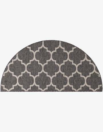 3' x 6' Easy-Clean Trellis Indoor / Outdoor Hearth Rug