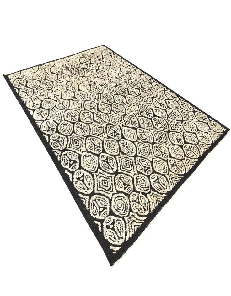 Detail image of 9' 5 x 12' 6  Hand Knotted Darya Wool Rug