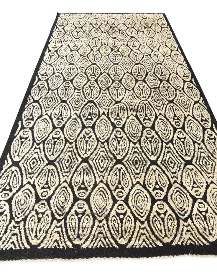 Detail image of 9' 5 x 12' 6  Hand Knotted Darya Wool Rug