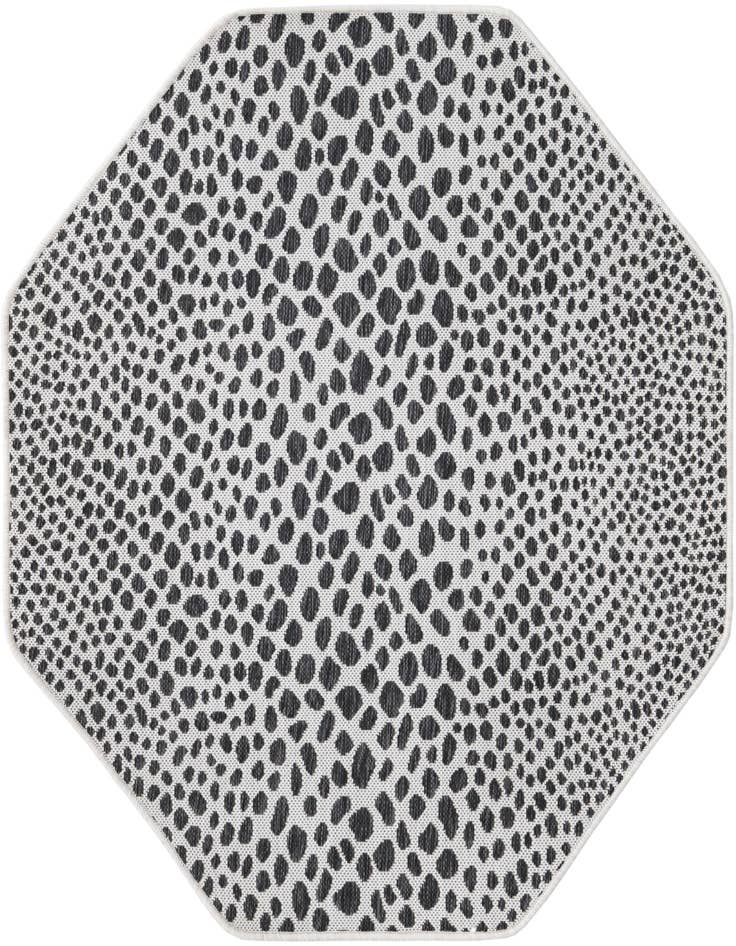 Detail image of 4' x 4' Easy-Clean Jill Zarin Cape Town Indoor / Outdoor Octagon Rug