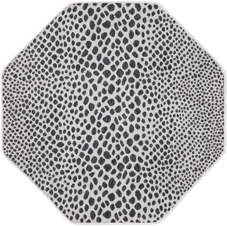Detail image of 4' x 4' Easy-Clean Jill Zarin Cape Town Indoor / Outdoor Octagon Rug