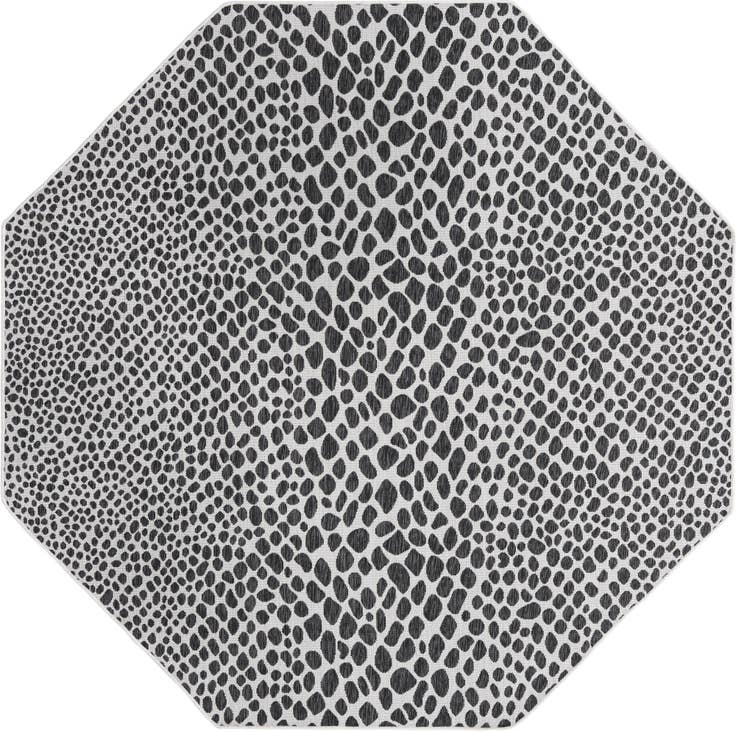 Detail image of 7' 10 x 7' 10 Easy-Clean Jill Zarin Cape Town Indoor / Outdoor Octagon Rug