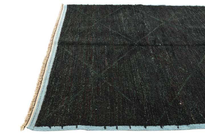 6' 2 x 9' 8 Hand Knotted Moroccan Wool Rug