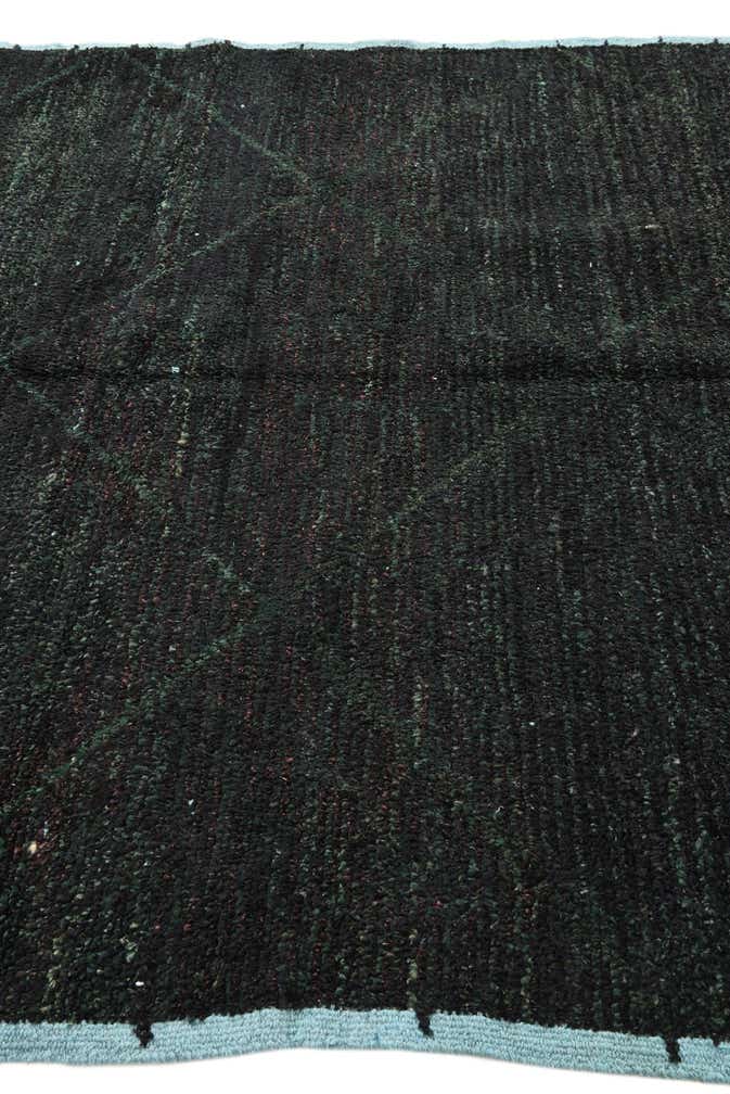 6' 2 x 9' 8 Hand Knotted Moroccan Wool Rug