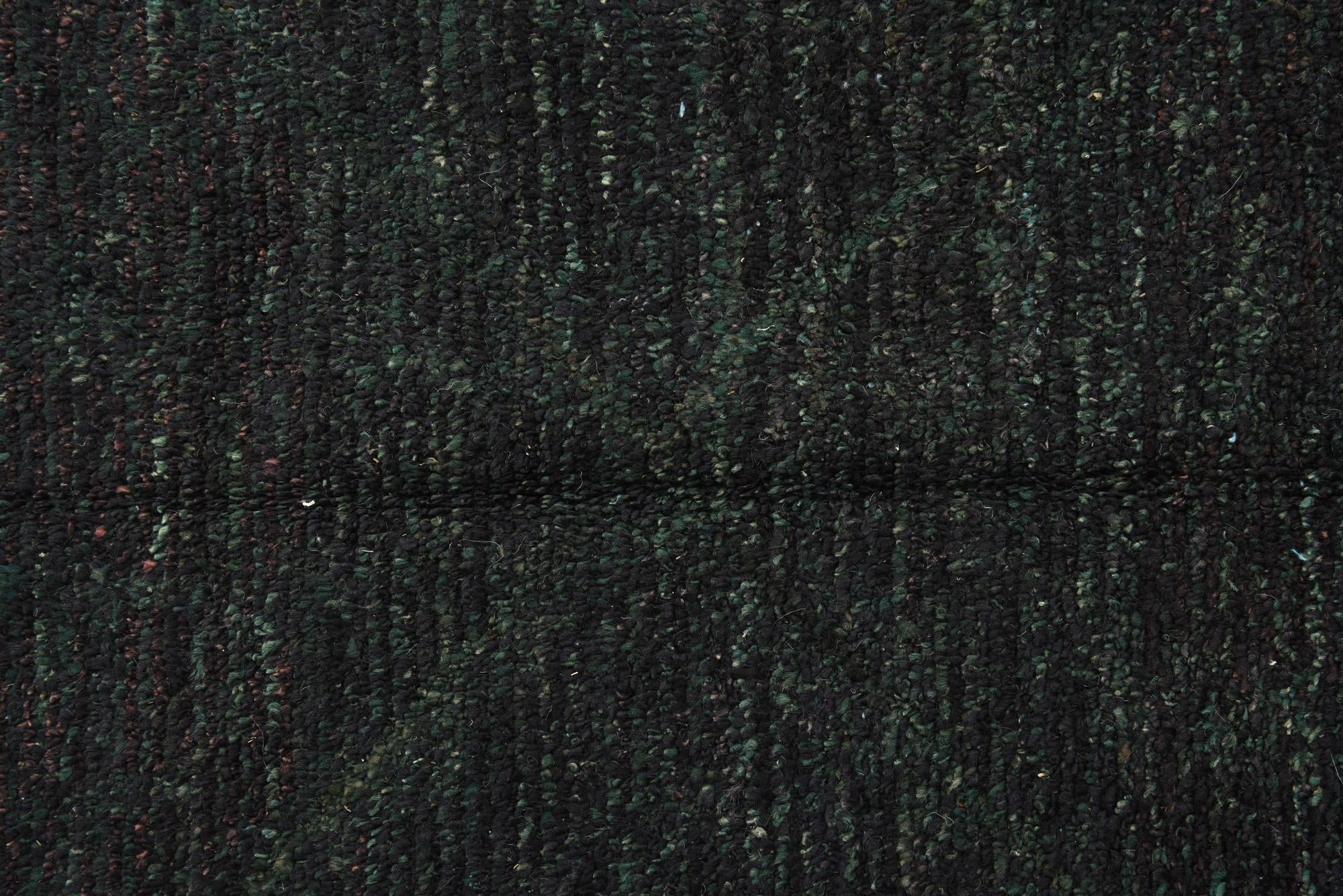 6' 2 x 9' 8 Hand Knotted Moroccan Wool Rug