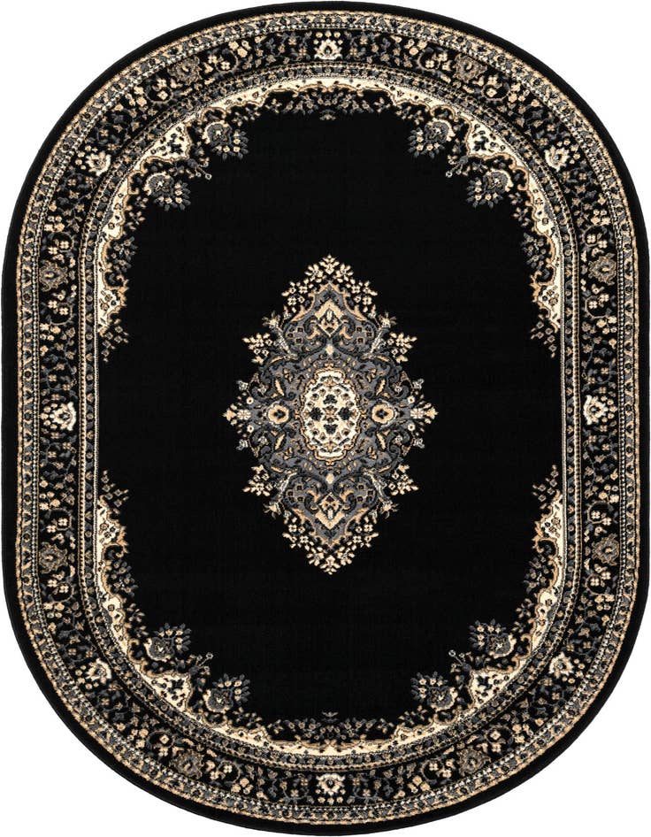 Detail image of 5' 3 x 8' Amaya Oval Rug
