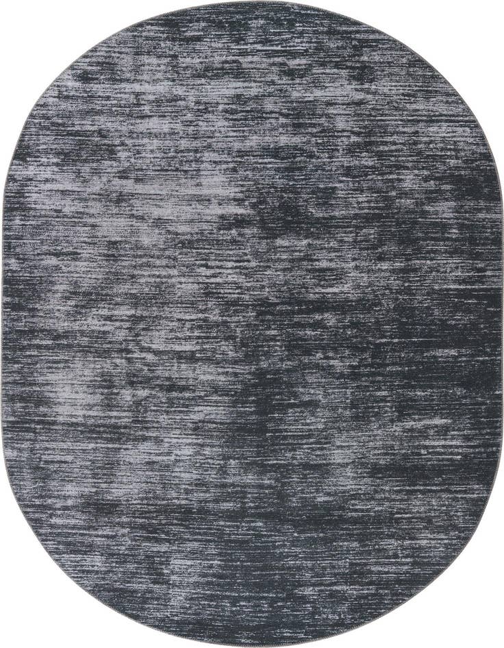 Detail image of 7' 6 x 10' 6 Asha Oval Rug
