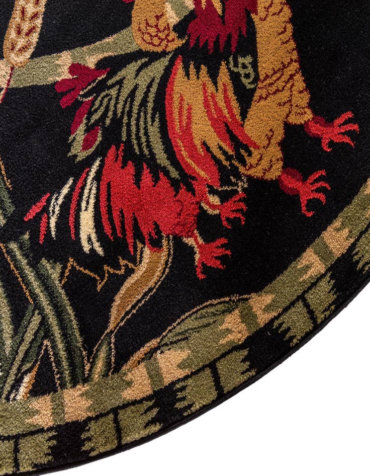 Detail image of 4' x 6' Country Oval Rug
