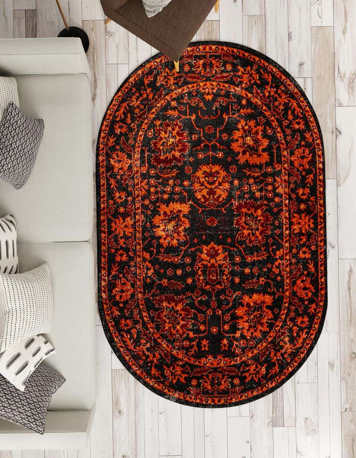 185cm x 275cm Lucerne Alfombra Óvalo
