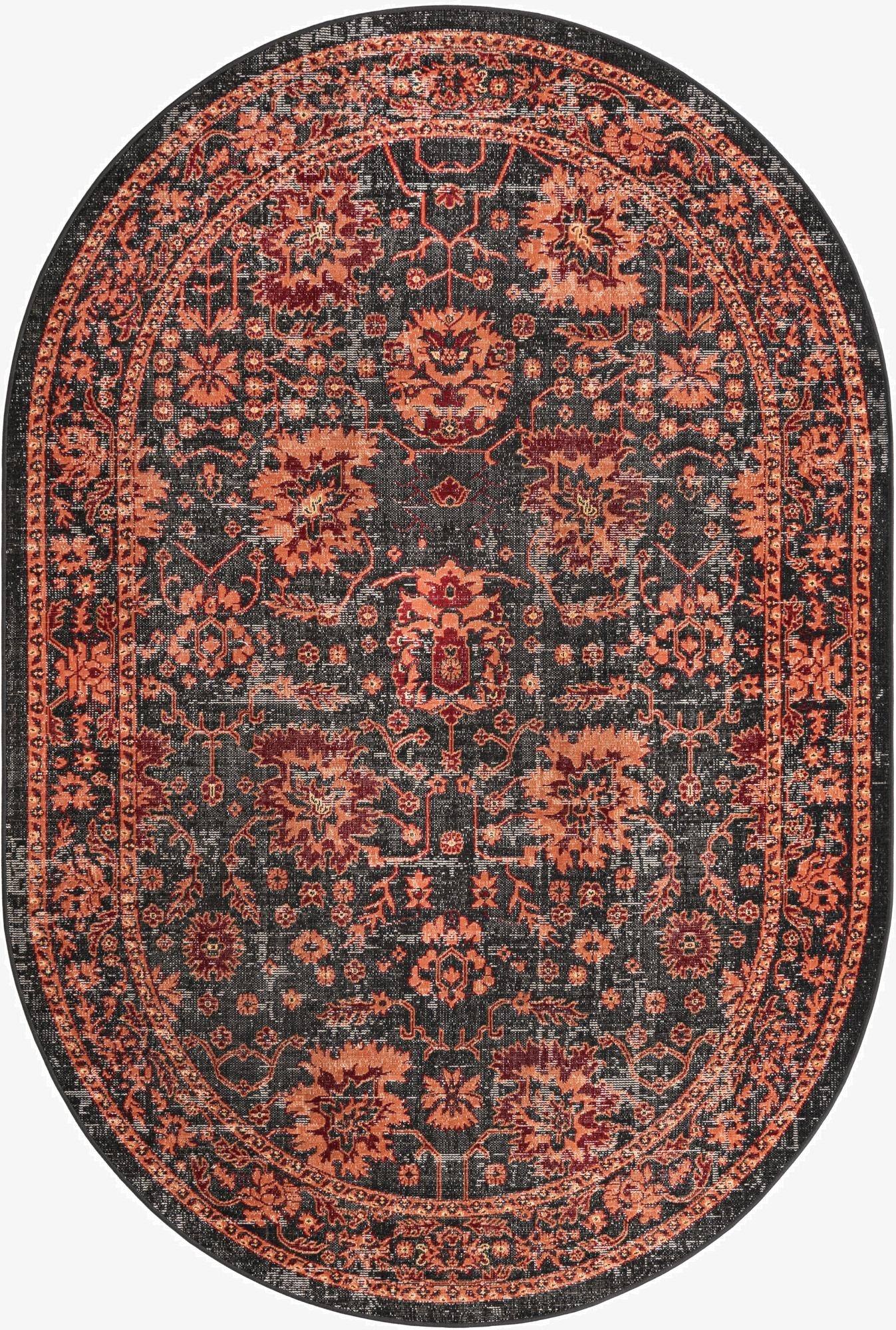 6' 1 x 9' Lucerne Oval Rug
